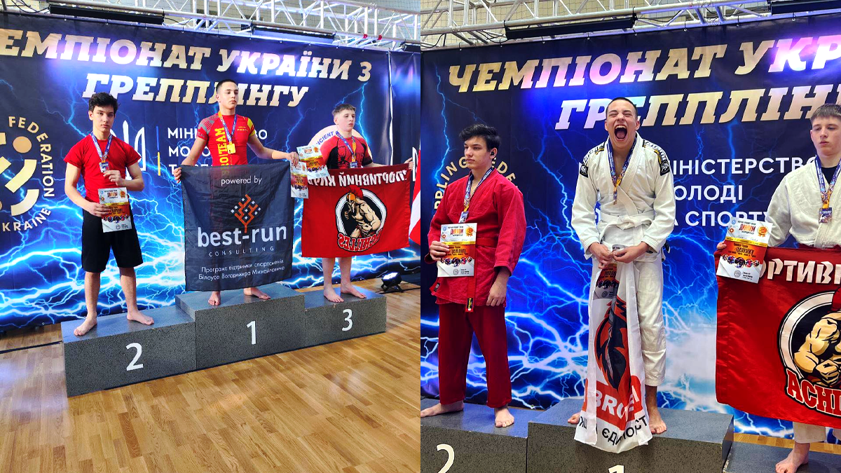 Команда «GBROTEAM» з Коломиї здобула призові місця у відбірковому чемпіонаті України з грепплінгу UWW 4