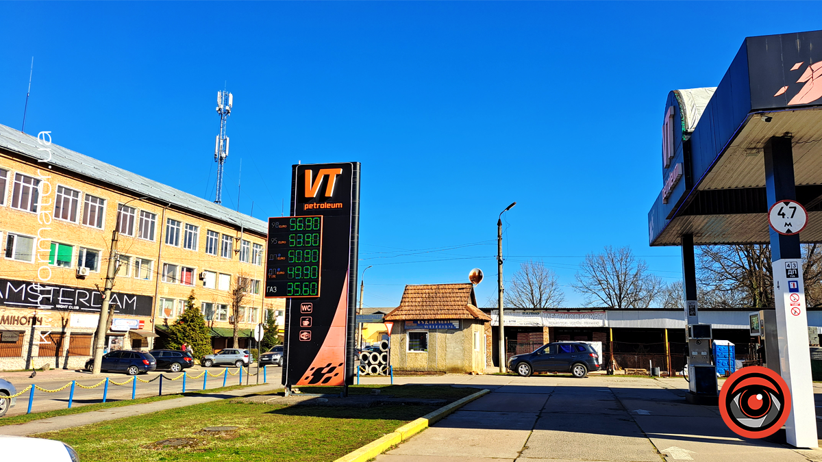 Актуальні ціни на автозаправках Коломиї 21 березня