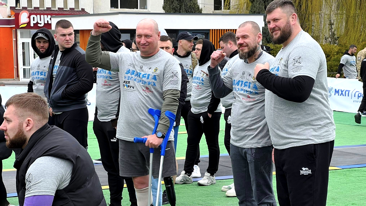 У Городенці відбулися змагання ветеранів «Звитяга Нескорених» 3