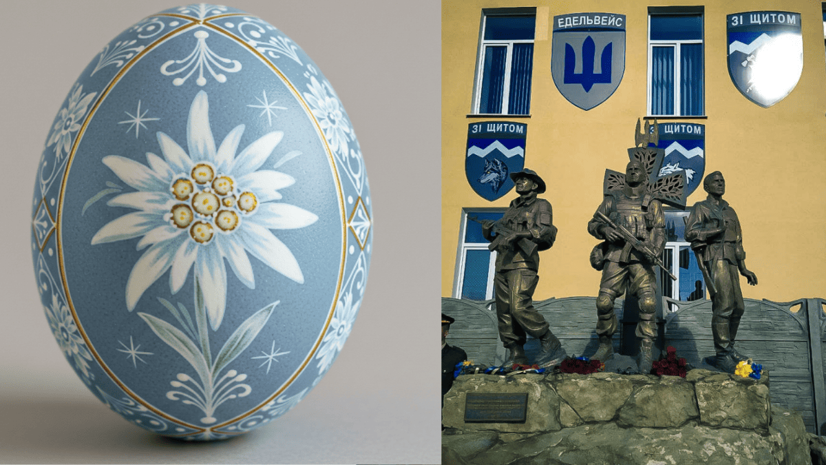 Меморіал «Кожному поколінню своя війна…» З будівлі та природи — в орнамент: писанки з образами архітектури Коломиї 3