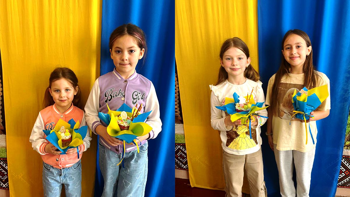 У Княждворі діти військовослужбовців відвідали майстер-клас із декорування пасок 2