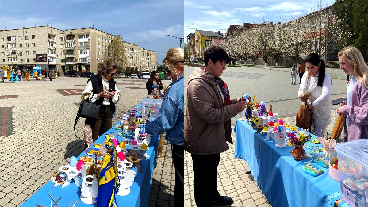 Як навчальні заклади Городенківщини місто до Великодня прикрасили 2