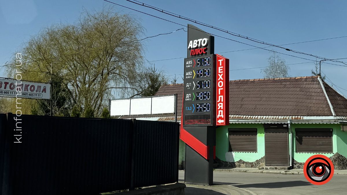 Актуальні ціни на АЗС у Коломиї 18 квітня 1
