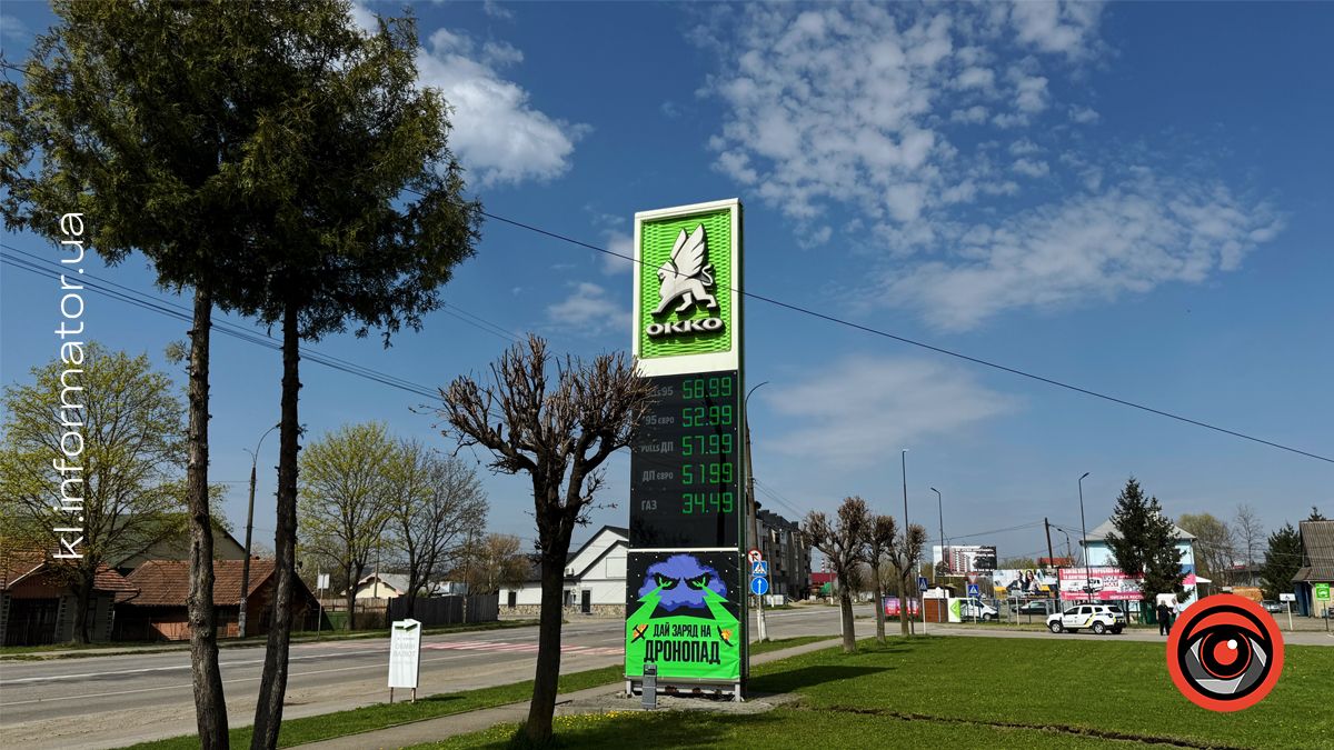 Актуальні ціни на АЗС у Коломиї 18 квітня 7