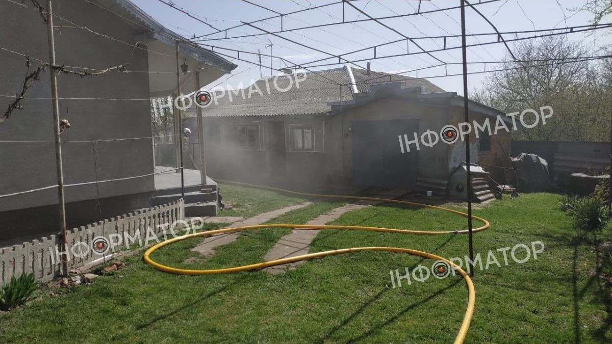 На Городенківщині під час пожежі надзвичайники врятували собаку 2