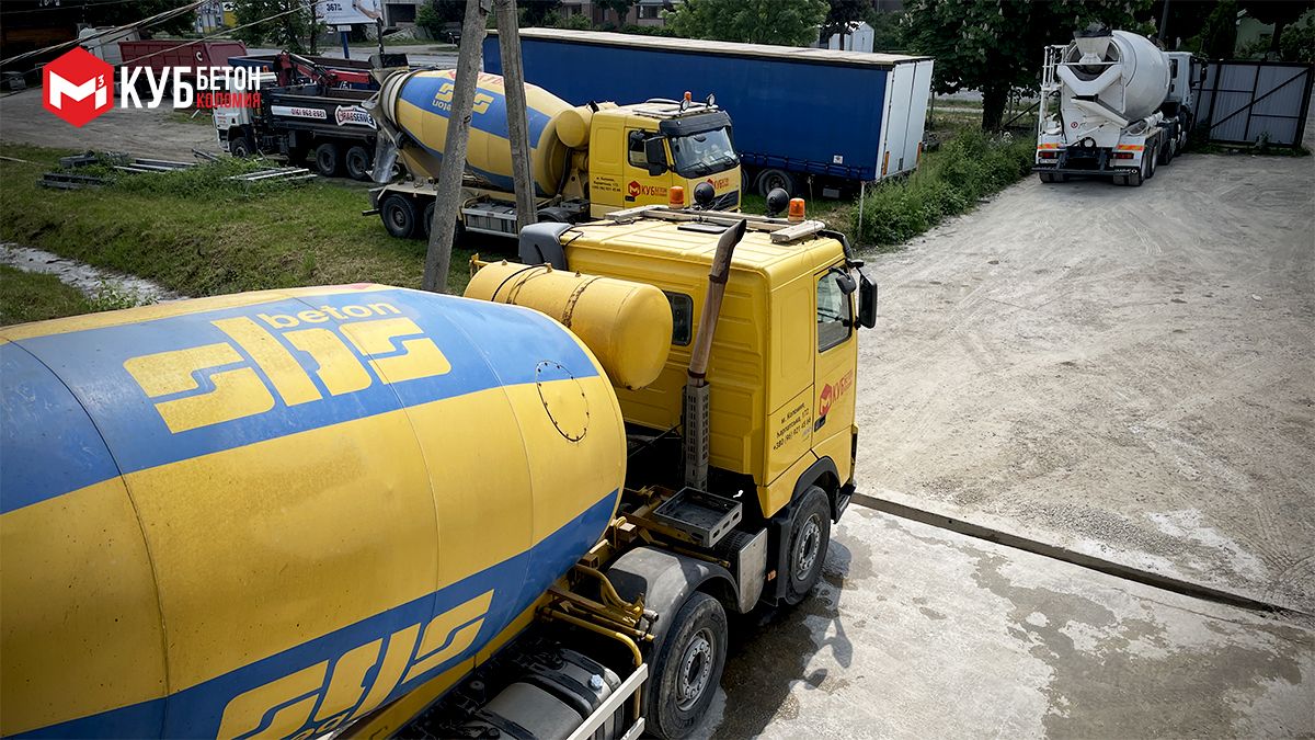 Якісний бетон, послуги бетононасоса, щебінь, пісок та відсів - це Куб Бетон Коломия 6