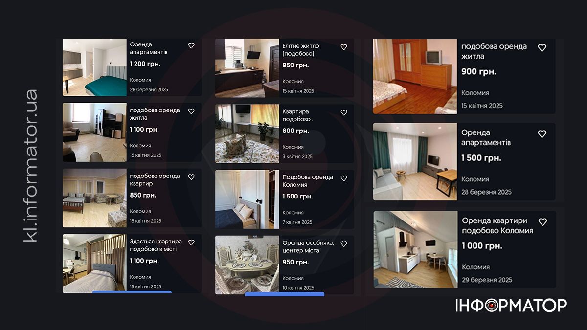 Які ціни на оренду квартир у Коломиї в квітні 2025 року 8