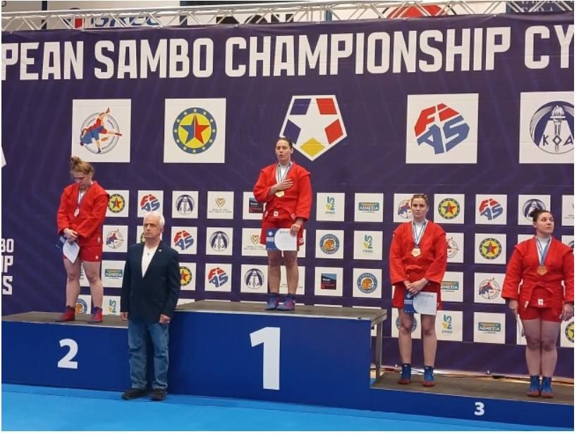 Самбістка Галина Ковальська з Надвірної виборола "золото" на чемпіонаті Європи 1