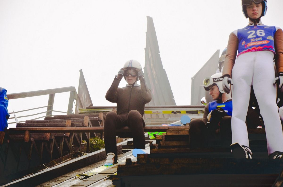 У Ворохті пройшов чемпіонат України зі стрибків на лижах з трампліна 4