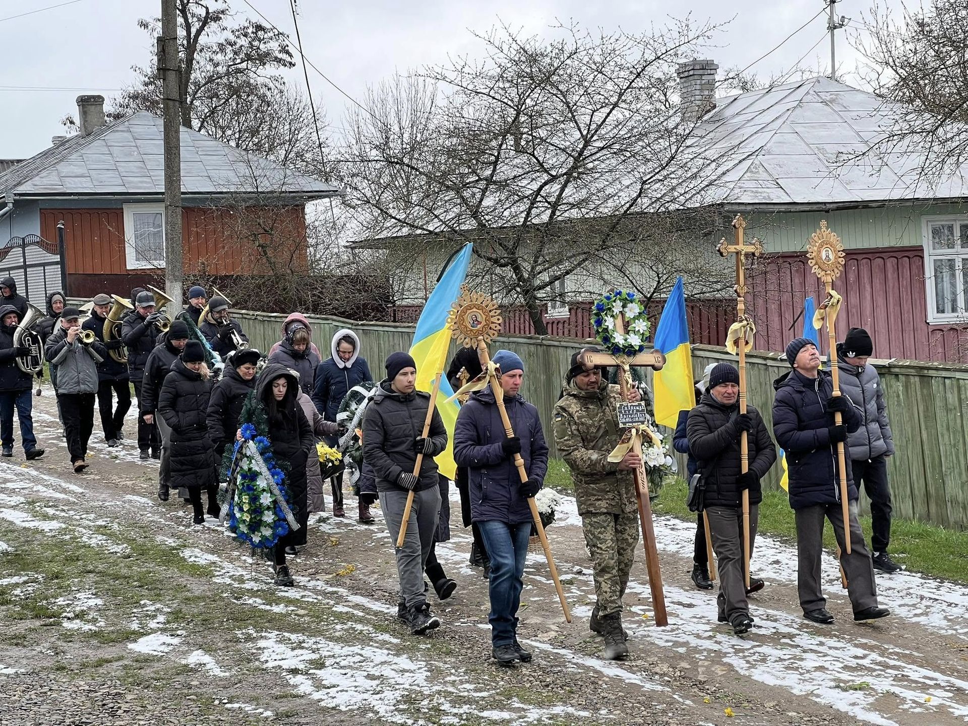 На Коломийщині попрощались з померлим ветераном Ігорем Гаврищуком 3