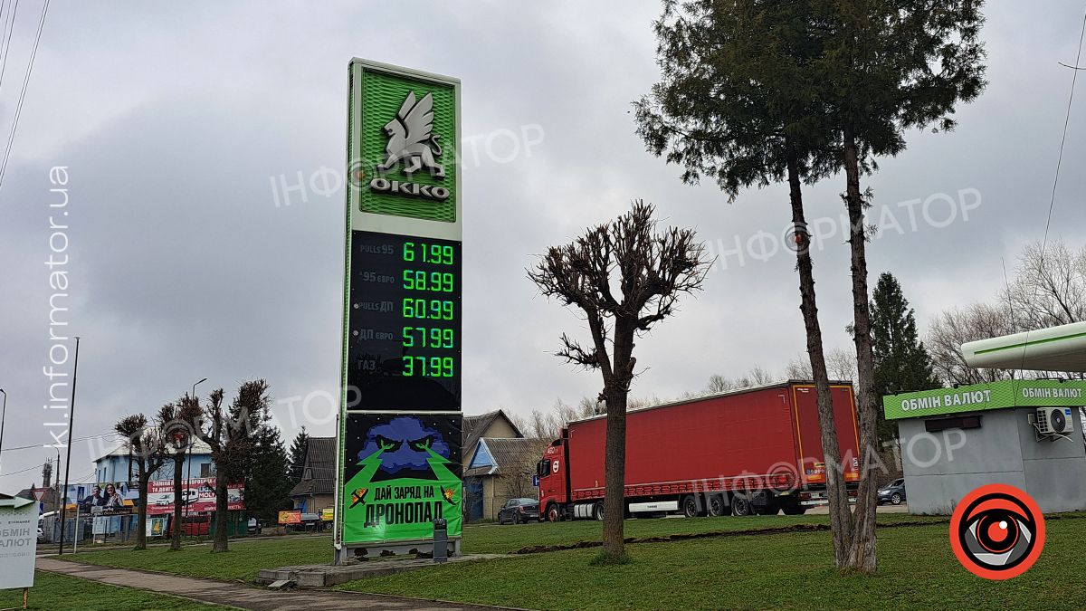 Актуальні ціни на АЗС у Коломиї 4 квітня 1