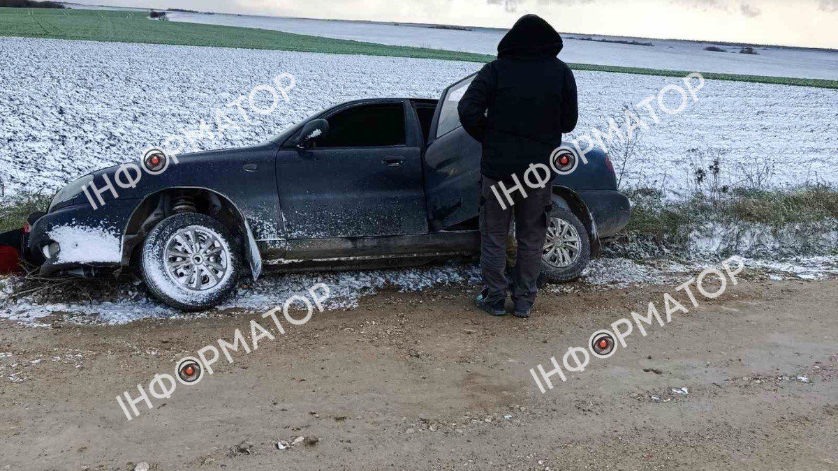 На Коломийщині легковик злетів у кювет 1