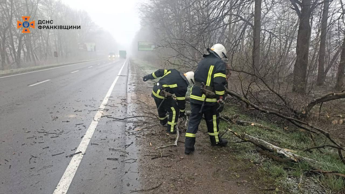 На Коломийщині рятувальники ліквідували наслідки негоди