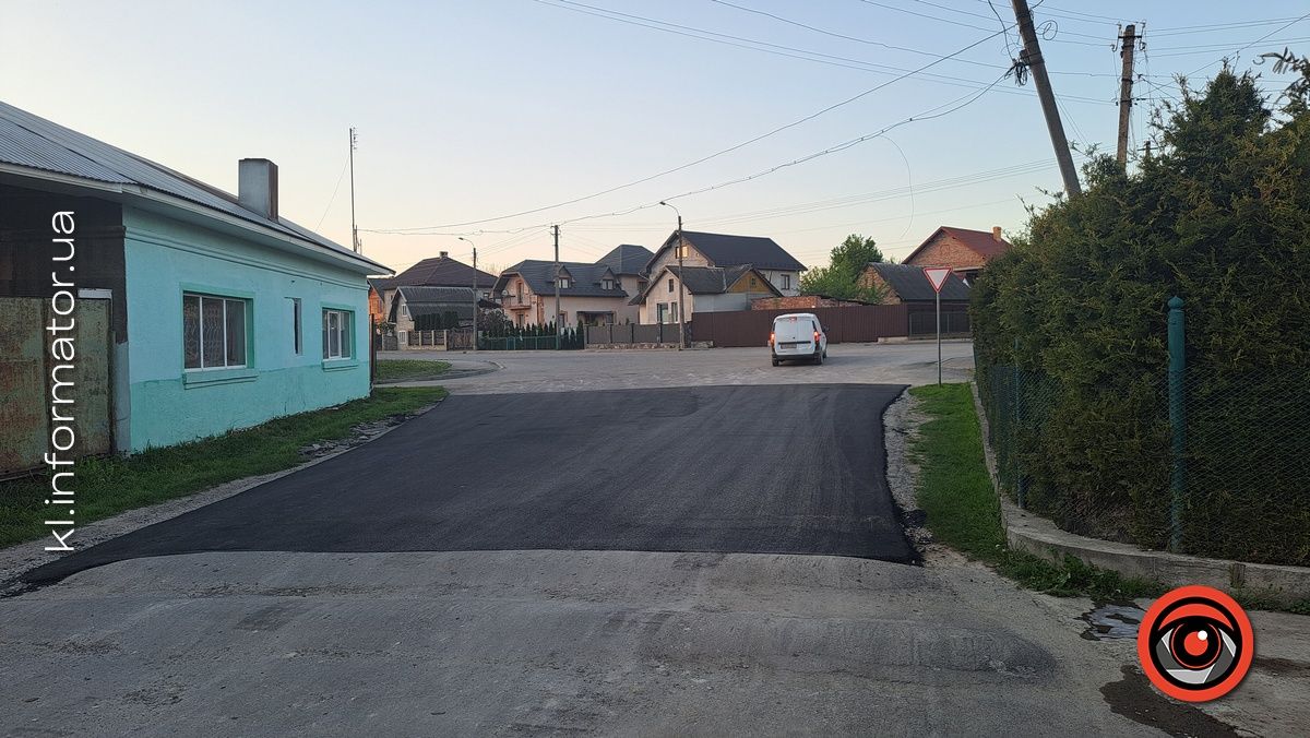 У Коломиї заасфальтували заїзд до шевченківського озера 4