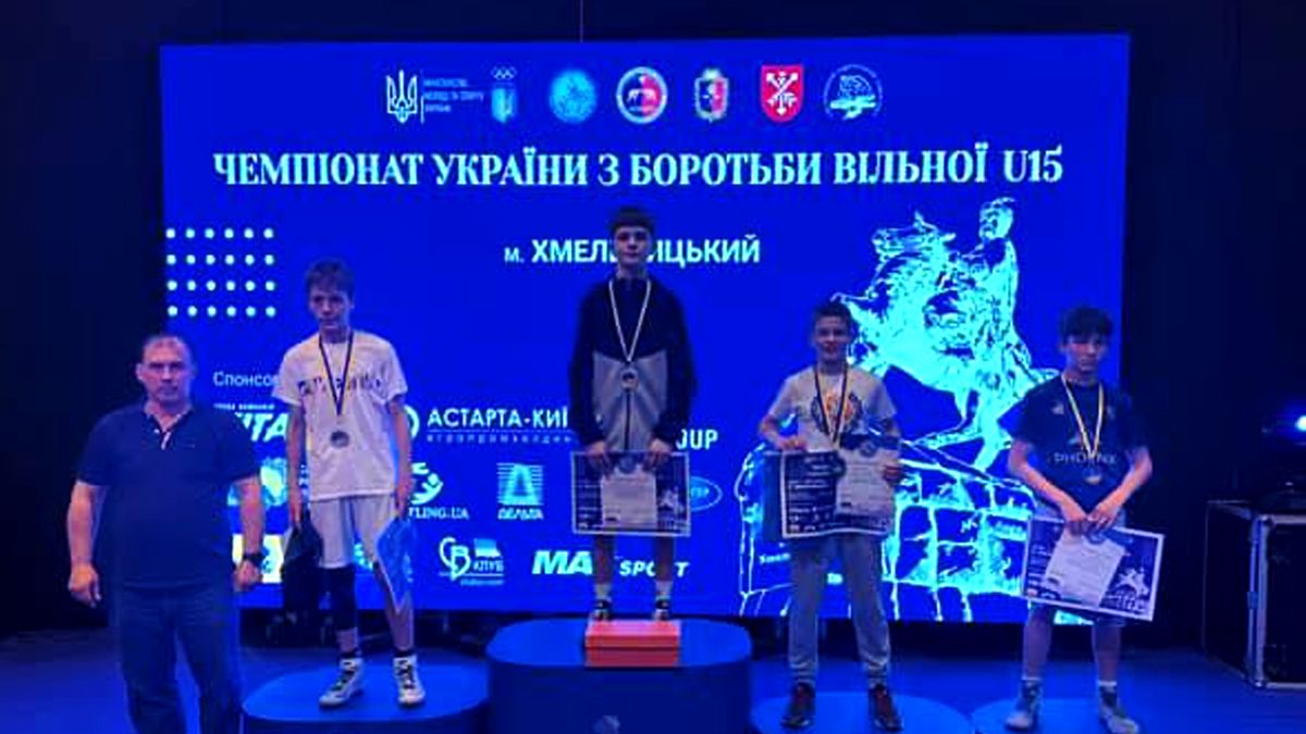 Спортсмени з Коломиї здобули призові місця на чемпіонаті України з вільної боротьби 4