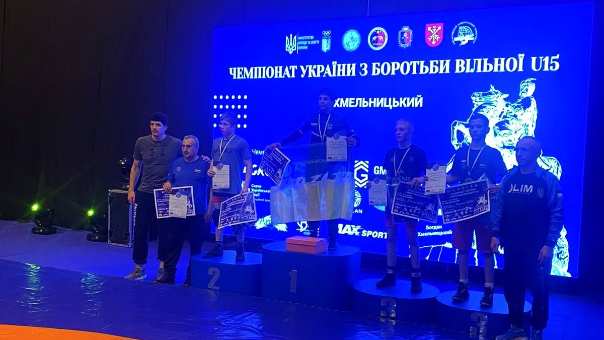 Спортсмени з Коломиї здобули призові місця на чемпіонаті України з вільної боротьби 3