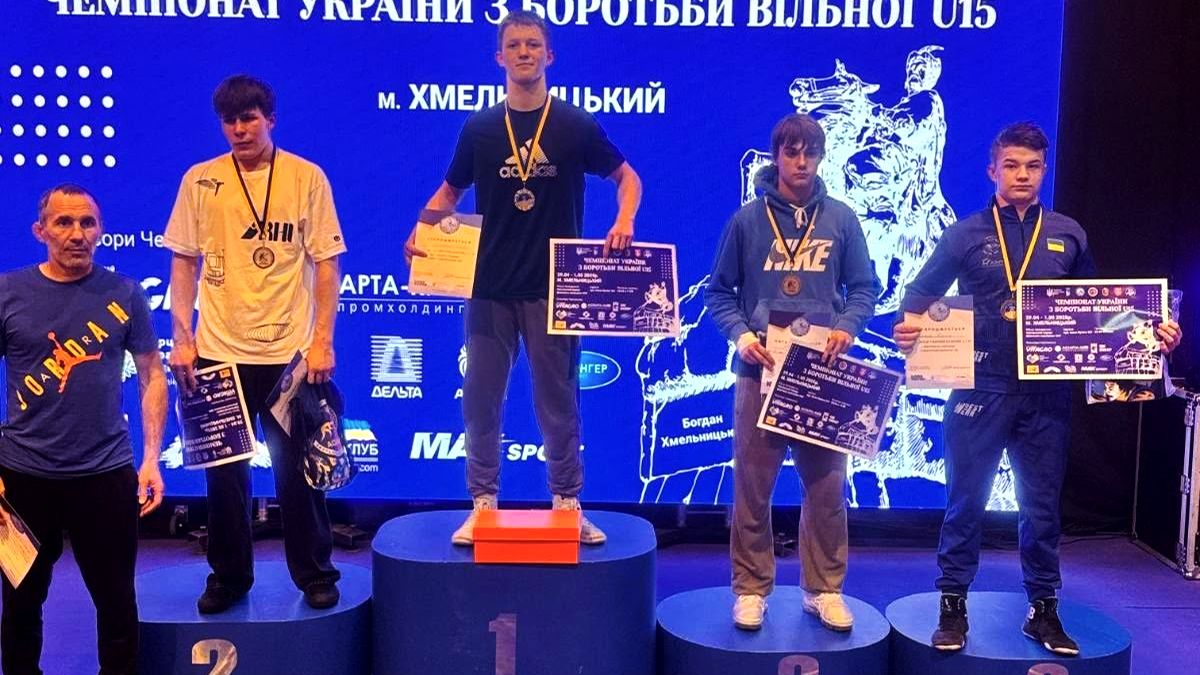 Спортсмени з Коломиї здобули призові місця на чемпіонаті України з вільної боротьби 1
