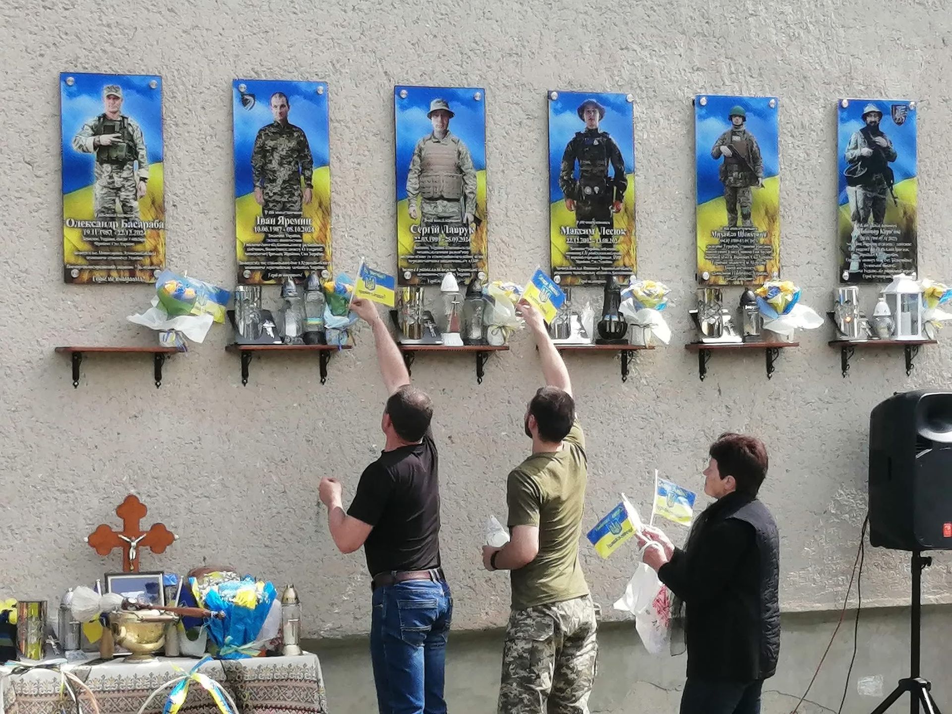 У Княждворі відкрили меморіальну дошку Герою Олександру Басарабі 6