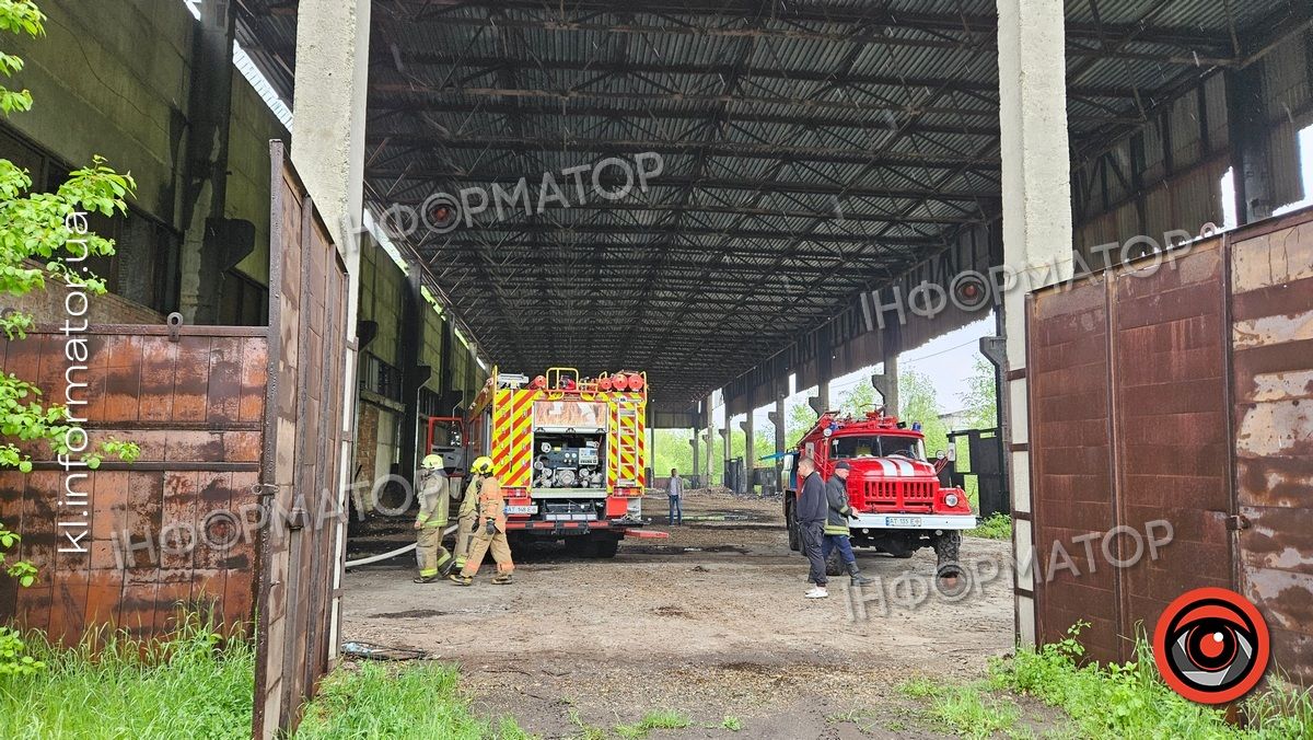 На колишньому заводі в Коломиї сталася пожежа 11