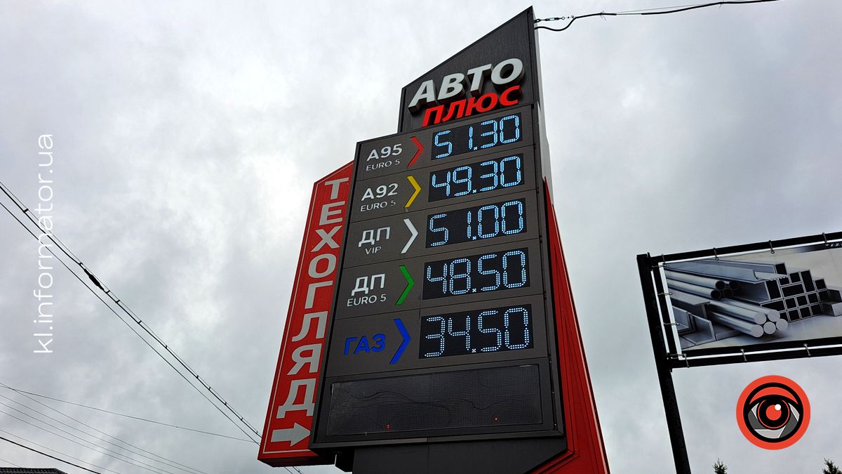 Актуальні ціни на АЗС у Коломиї 9 травня 6