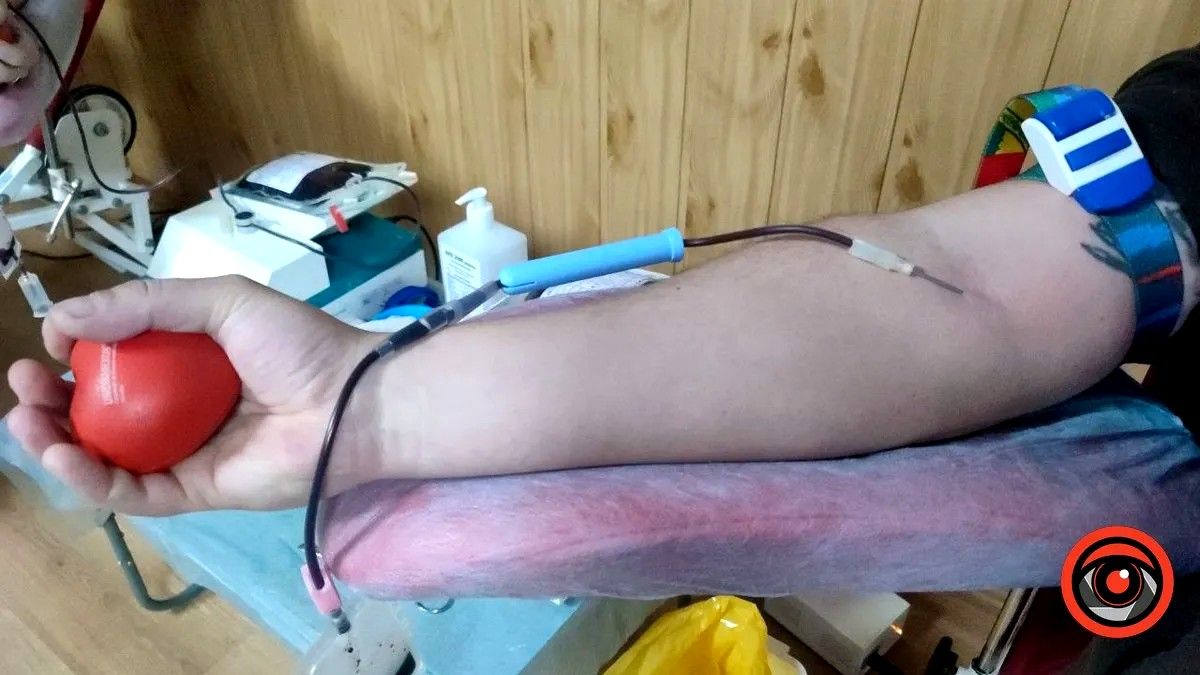 Забір крові у Нижньому Вербіжі