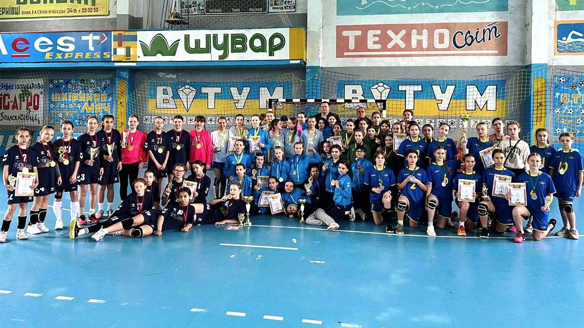 У Городенці пройшов Всеукраїнський турнір з гандболу серед команд дівчат