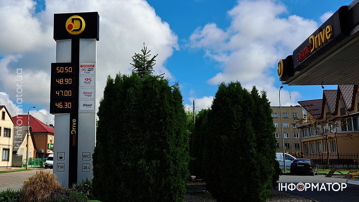 Актуальні ціни на АЗС у Коломиї 16 травня 1