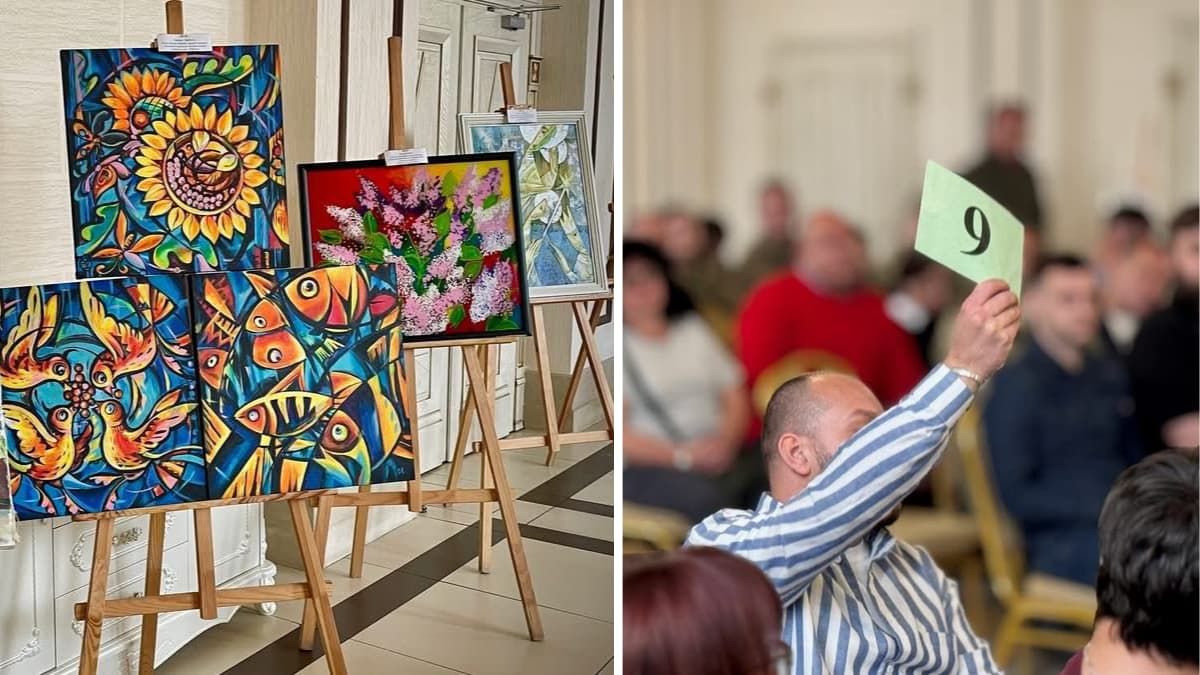 У Коломиї провели благодійний аукціон на підтримку ЗСУ