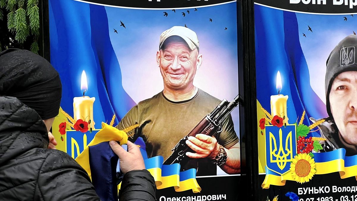 На Алеї Слави у Чернятині відкрили та освятили банери ще двом полеглим захисникам 3