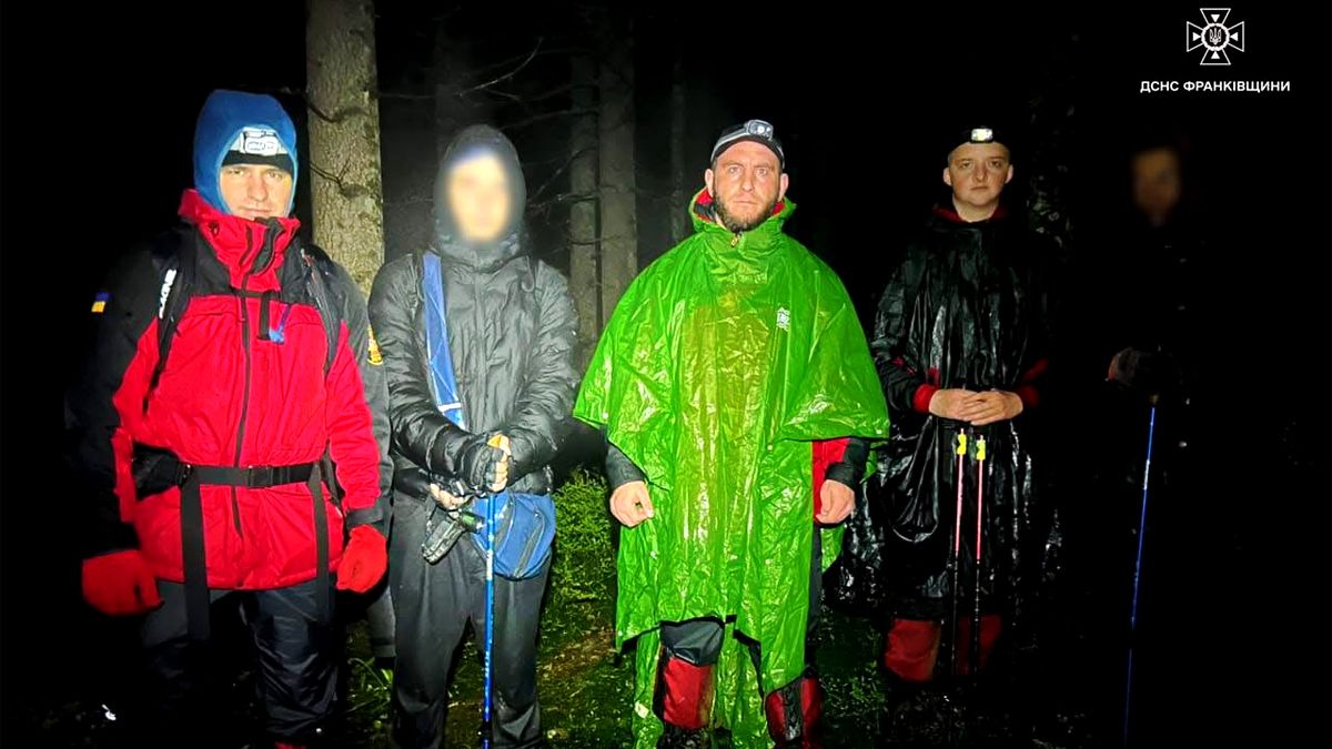 Рятувальники розшукали двох хлопців з Коломийщини, які заблукали під час мандрівки до Несамовитого