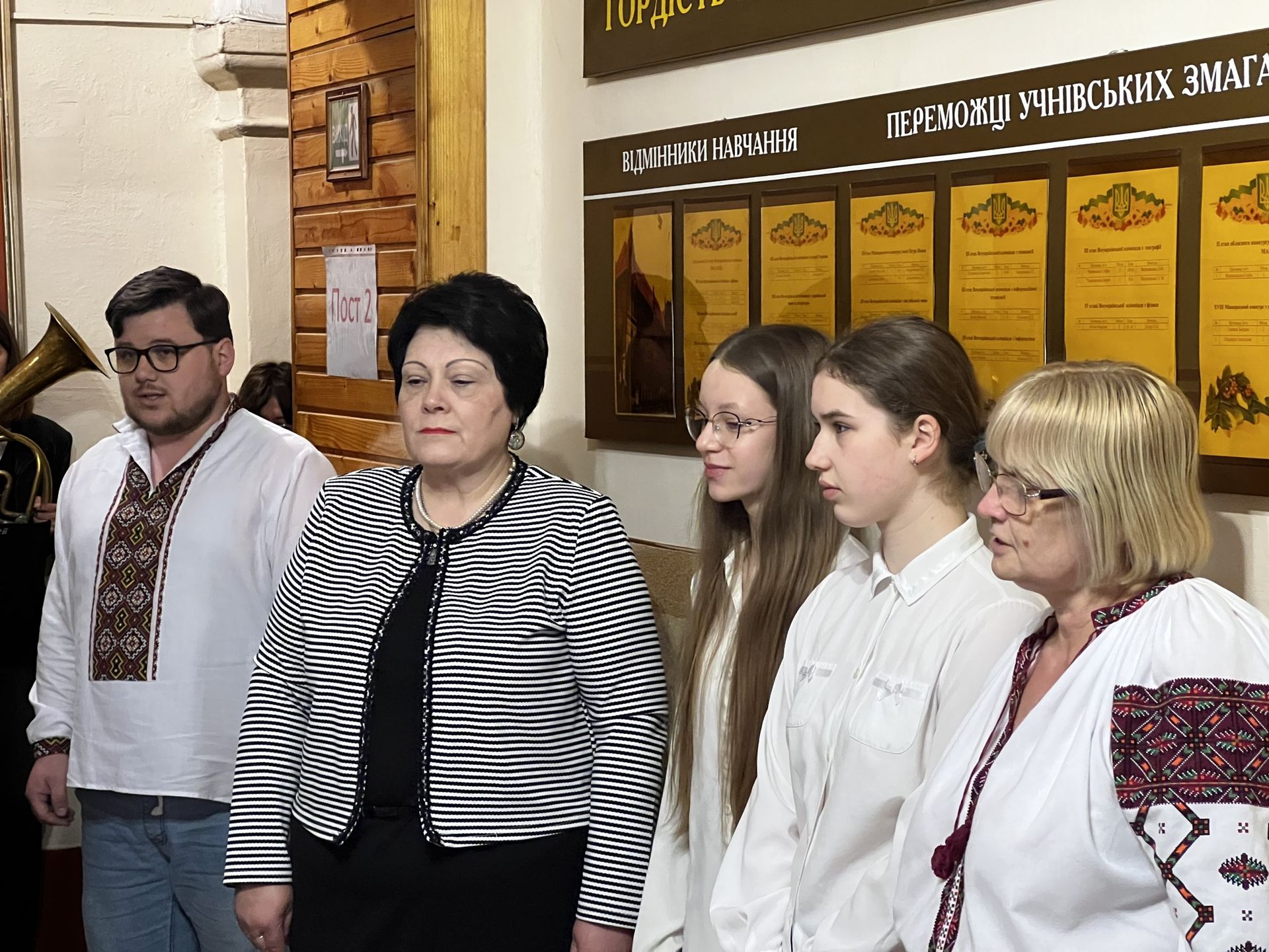 У Коломийській гімназії відкрили меморіальну дошку митрополиту Андрею Шептицькому 2