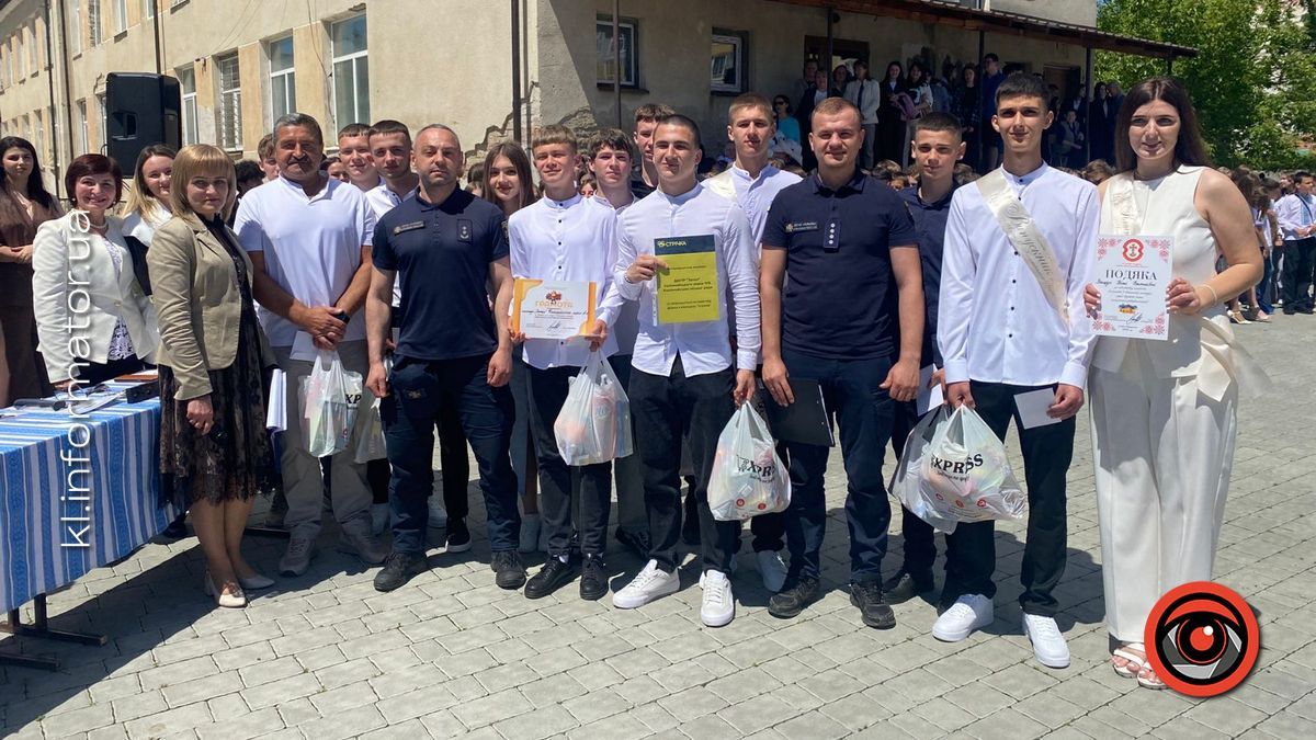 Коломийські ліцеїсти перемогли у пожежнио-рятувальні змагання й отримали подарунки 2