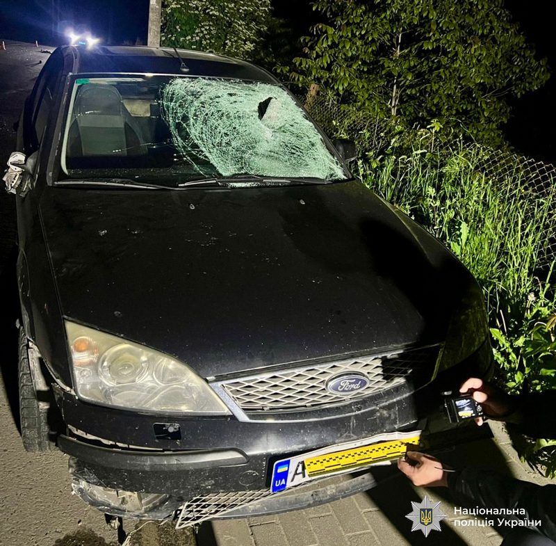 У Линчині п'яний водій збив велосипедистку 1