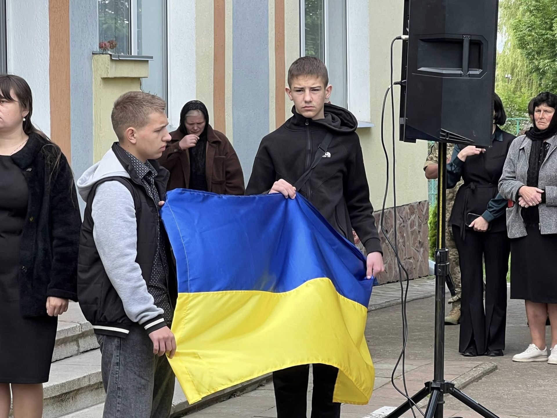 У Городенківській громаді освятили пам'ятну дошку Герою Андрію Скорейку 5
