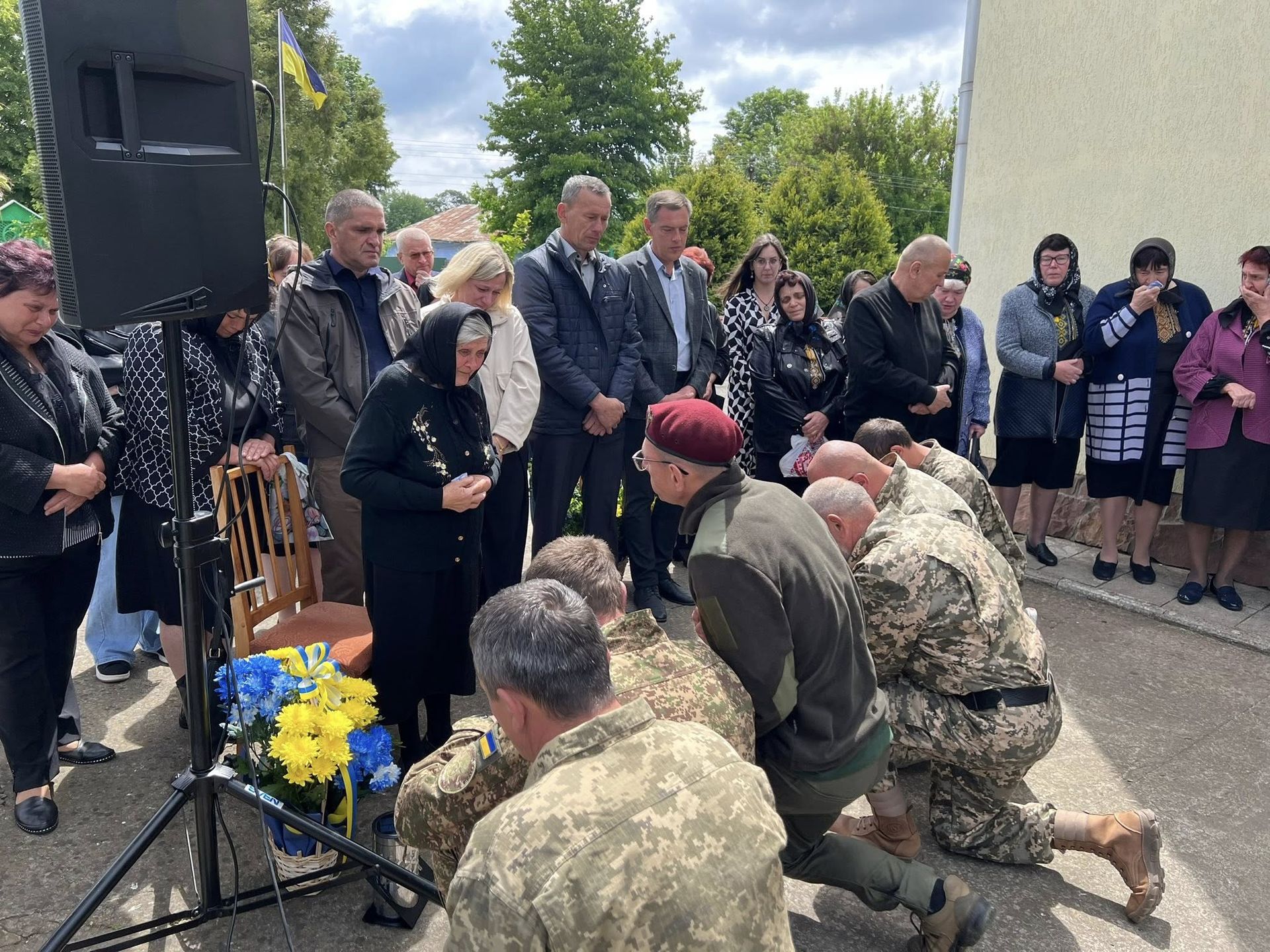У Городенківській громаді освятили пам'ятну дошку Герою Андрію Скорейку 10