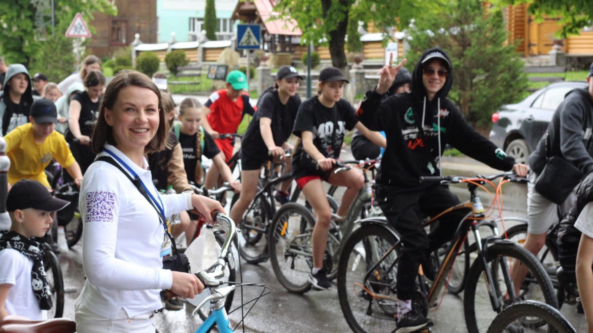 Велопробіг добра: Верховина зібрала кошти для захисників 1