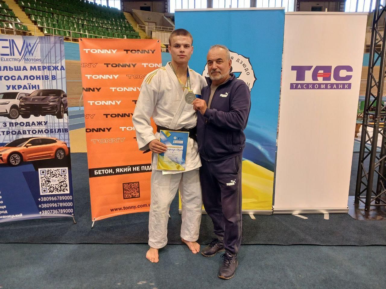 Двоє дзюдоїстів із Надвірнянщини стали призерами чемпіонату України 2