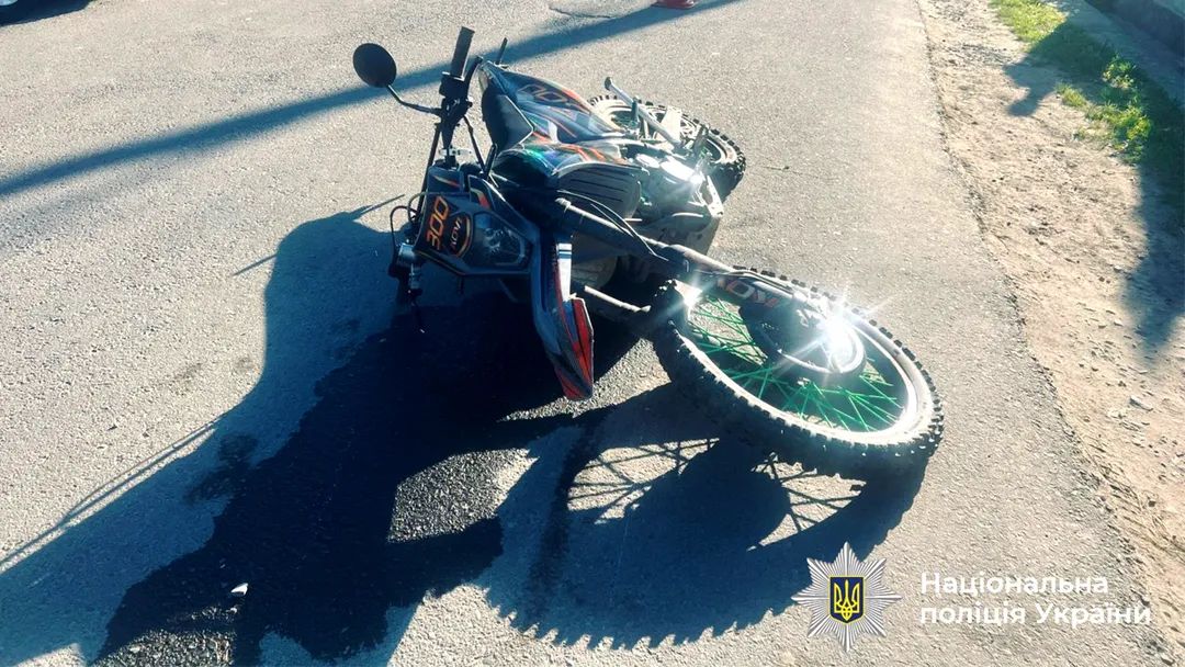 На Надвірнянщині повідомили про підозру мотоциклісту, який п'яним спричинив ДТП