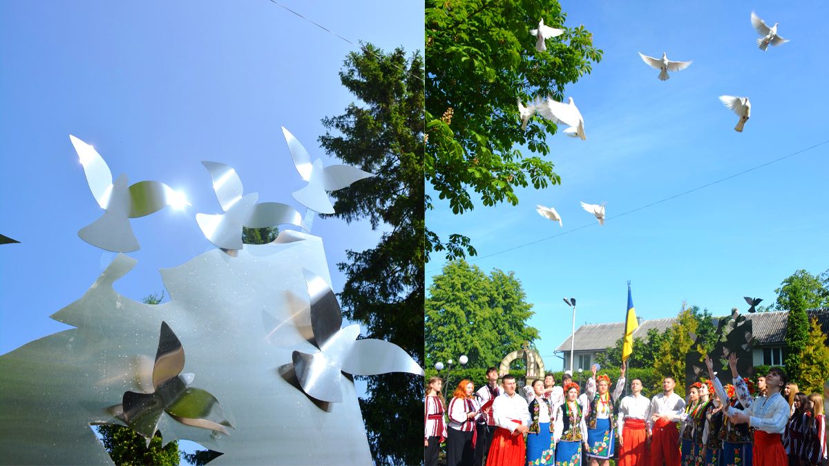 У Надвірній відкрили Сквер Памʼяті Героїв 4