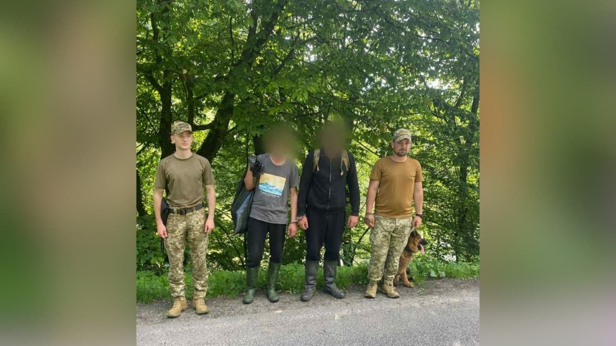 14 днів у напрямку Румунії: прикордонники затримали двох військовозобов'язаних