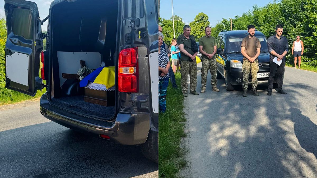 На вічний спочинок у Печеніжин повернувся захисник Едуард Епереші 3