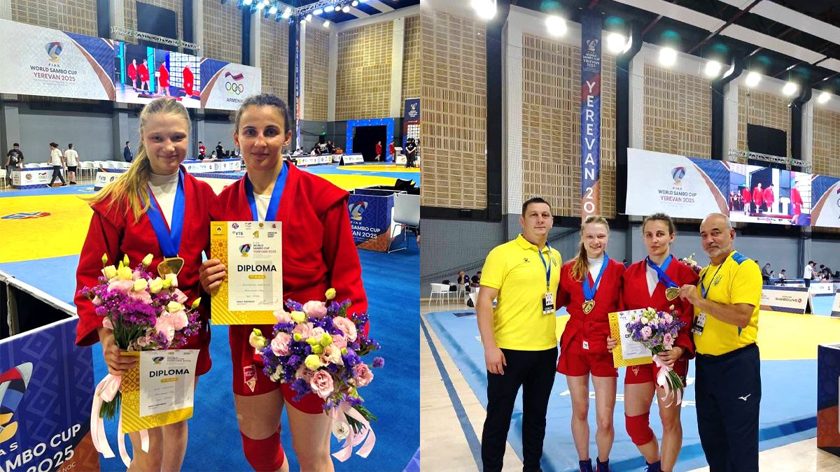 Спортсменки з Надвірнянщини стали призерами Кубку світу з боротьби самбо