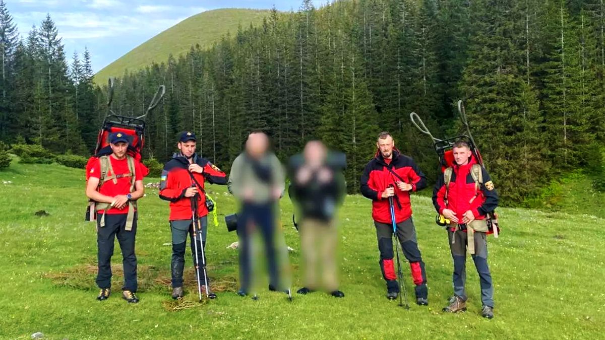 На Прикарпатті травмувався турист з Києва
