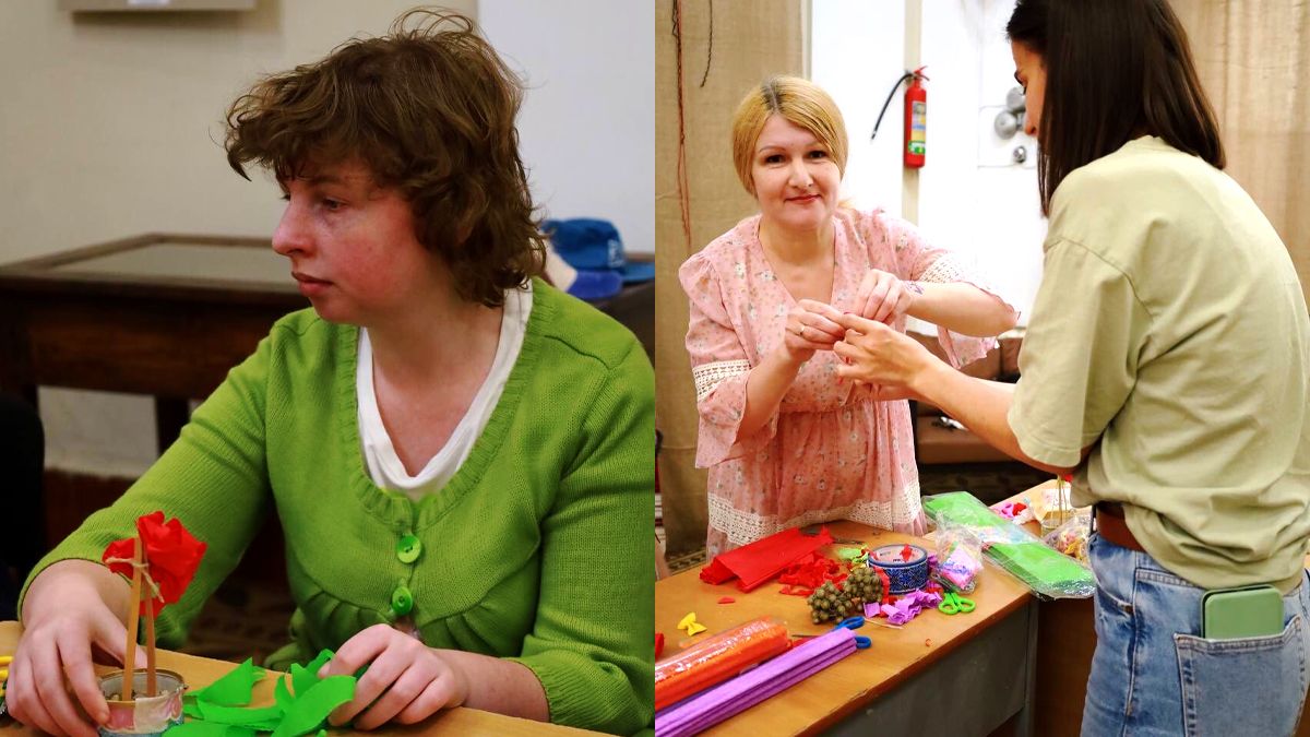 У Коломиї пройшов майстер-клас з виготовлення ікебани з використаних матеріалів 2