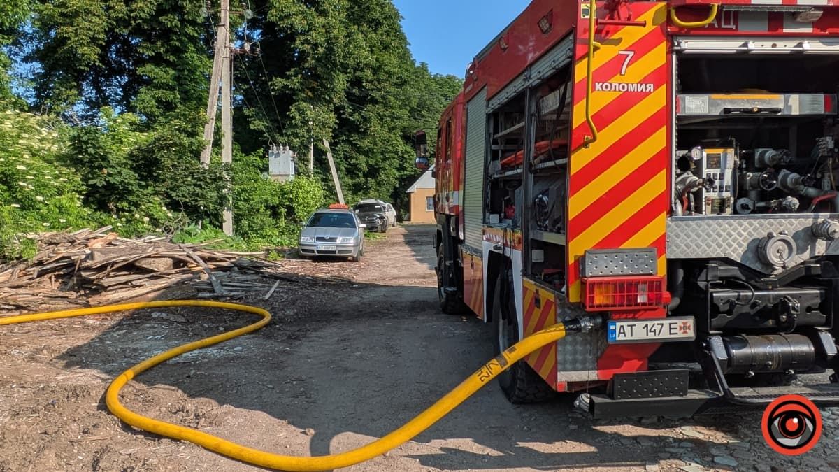 У Нижньому Вербіжі горіло виробниче приміщення 5