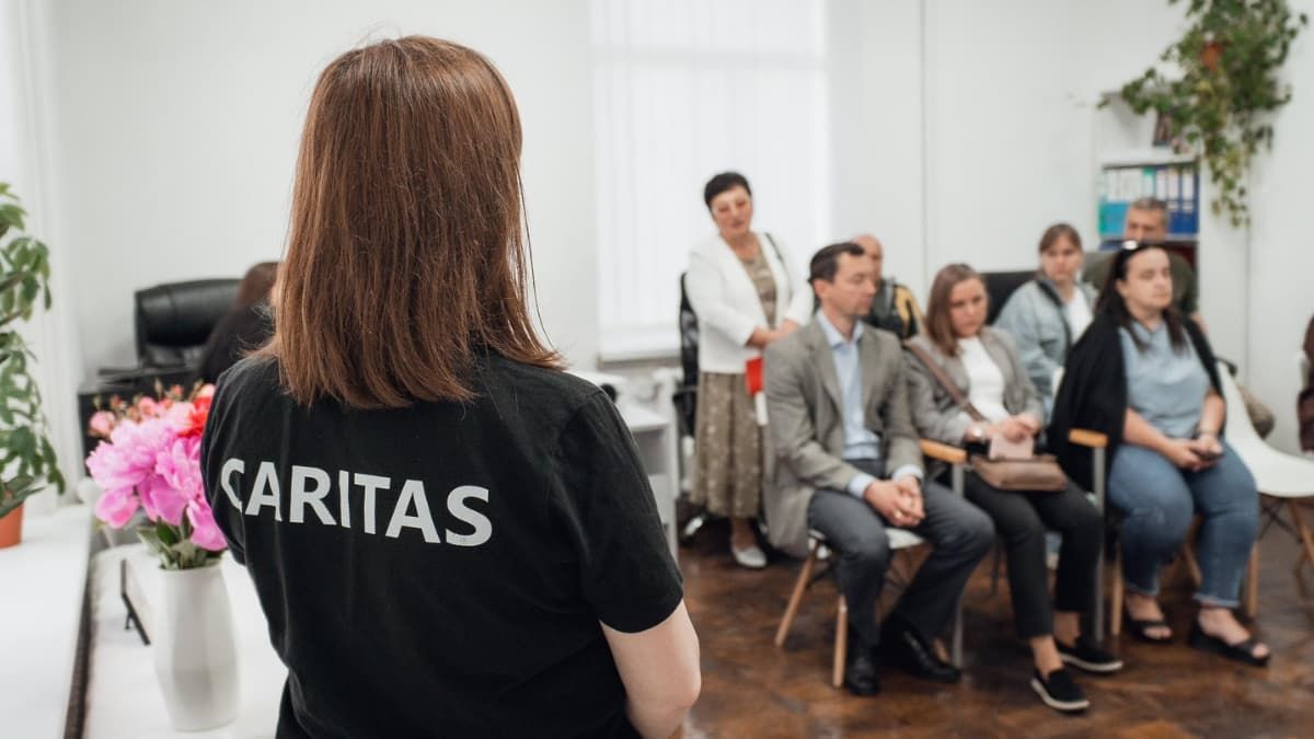 Карітас Коломия відкрив простір для захисників та їхніх сімей