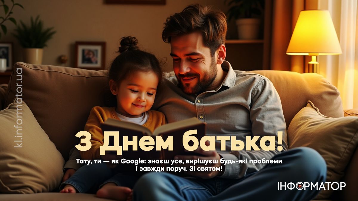 День батька: добірка щирих вітальних картинок для татусів 5