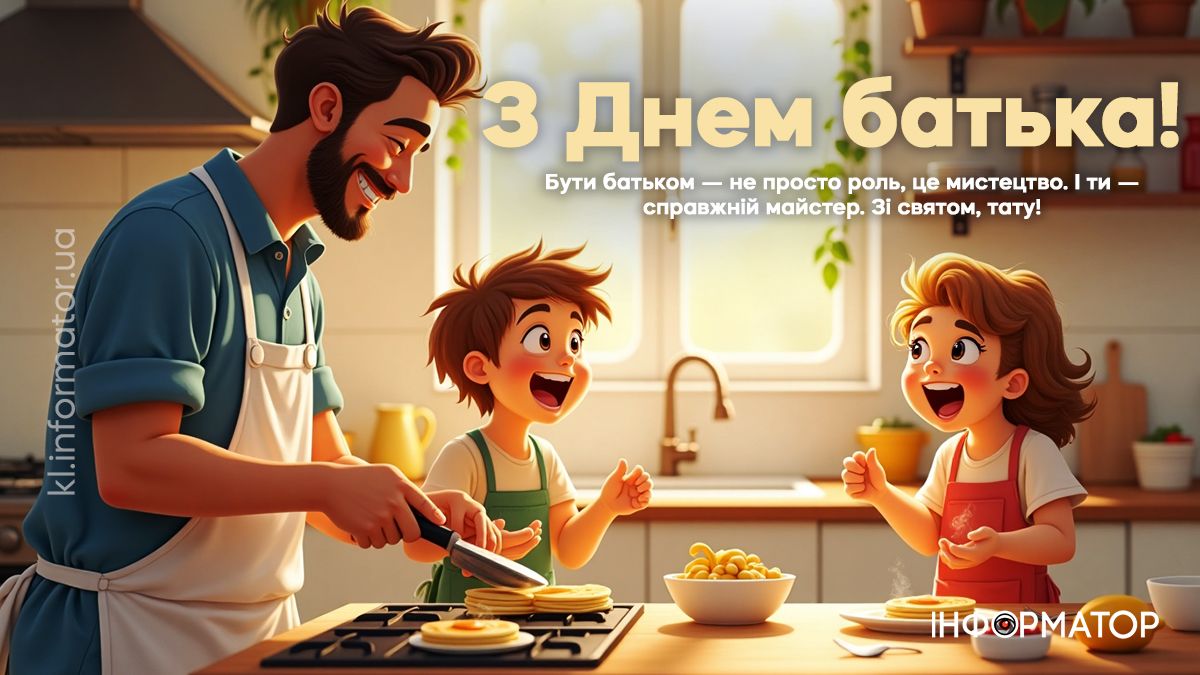 День батька: добірка щирих вітальних картинок для татусів 3