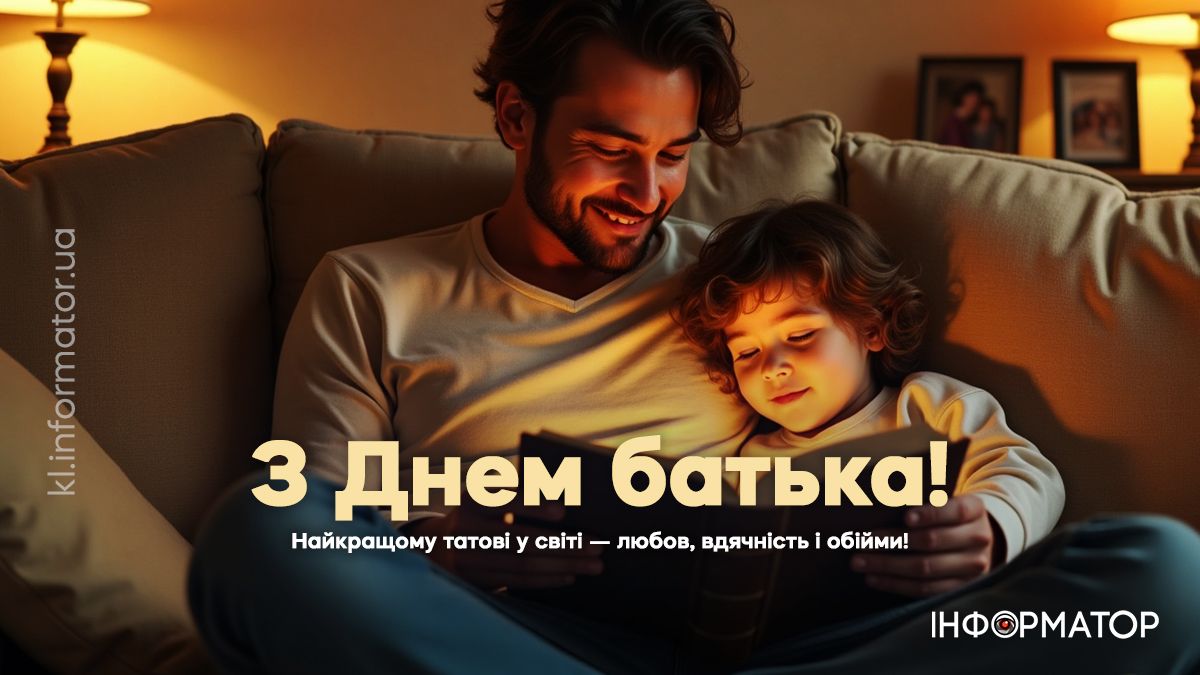 День батька: добірка щирих вітальних картинок для татусів 1