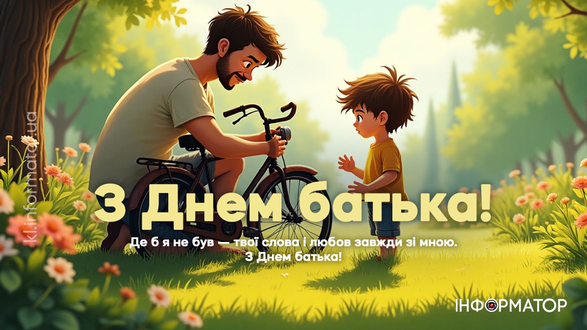 День батька: добірка щирих вітальних картинок для татусів 4